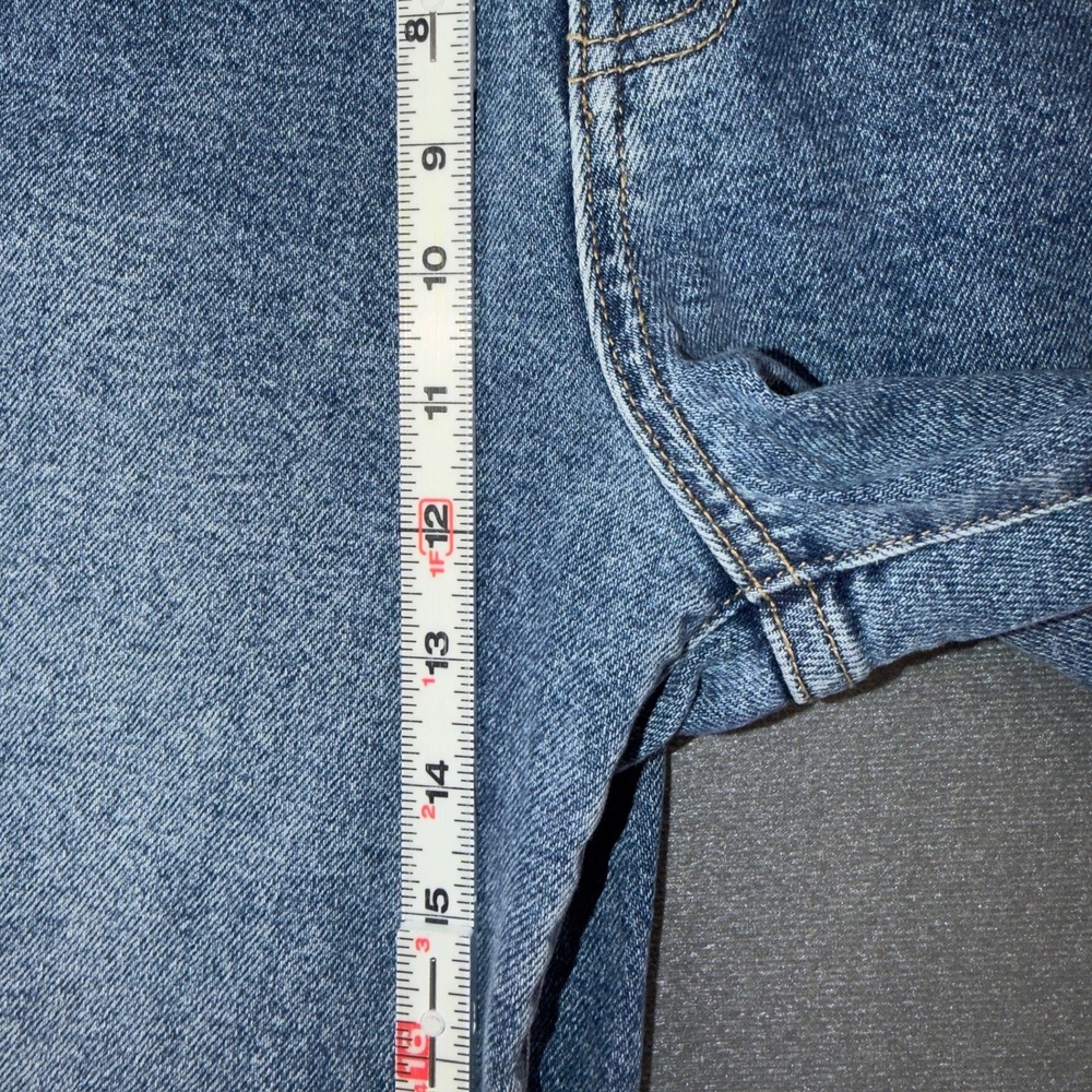 Altar'd State Wide Leg Jean Women 29 Blue High Rise Button Fly DP593 Medium Wash - Picture 4 of 10
